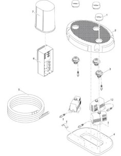 Borne électrique télécommandable
