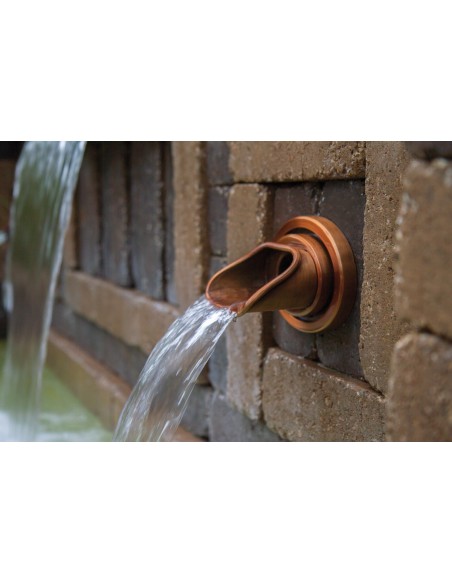 Déversoir fontaine Ellipse cuivre