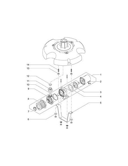 Option :branchement transformateur immergeable kit illumination