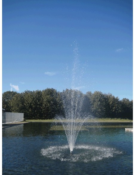 Vue de côté Volcan 43-3 Argent Oase