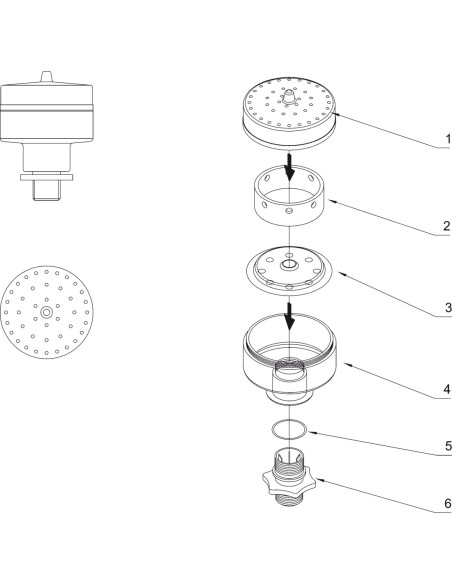 Dimensions Volcan 43-3 Argent Oase 
