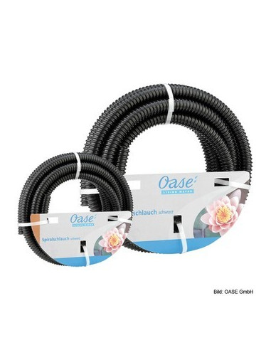 Tuyau spiralé noir PVC prédécoupé 1 " 1/4 -10 m Oase