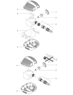 POMPE FP 1500 - FICHE PIECES DETACHEES