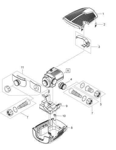 Aquamax Eco Premium 9000 - FICHE PIECES DETACHEES