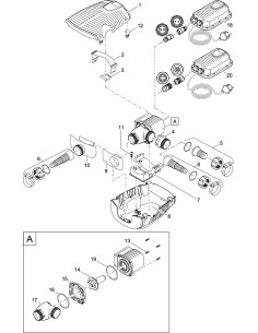 Aquamax Eco Premium 6000/12V- FICHE PIECES DETACHEES