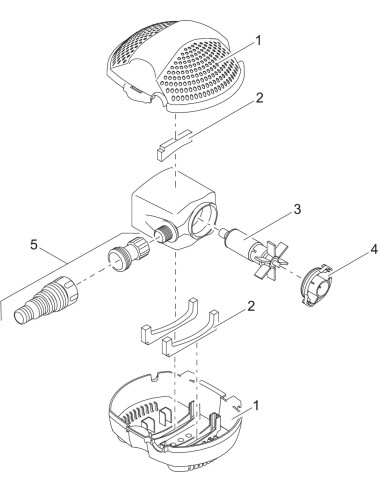 Pondomax Eco 3500 - FICHE PIECES DETACHEES