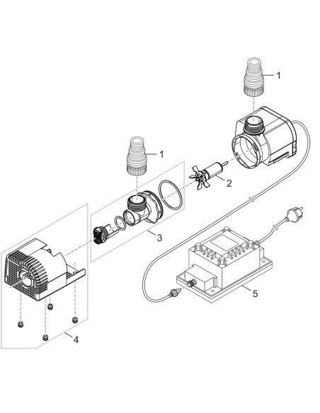 Aquarius Universal Classic 2000/12V - FICHE PIECES DETACHEES