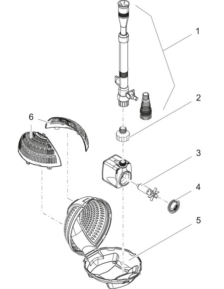 Pontec PondoVario 1000 - FICHE PIECES DETACHEES