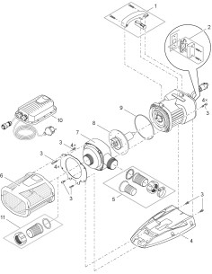 Aquarius Eco Expert 20000/12V - FICHE PIECES DETACHEES
