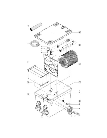 Proficlear Premium Fleece 500 - FICHE PIECES DETACHEES