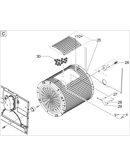 Proficlear Premium Fleece 500 - FICHE PIECES DETACHEES