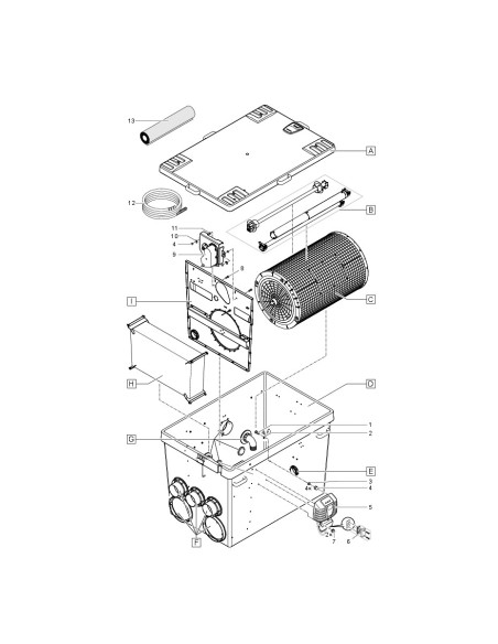 Proficlear Premium Fleece 750 - FICHE PIECES DETACHEES