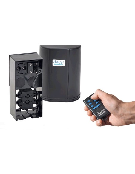 Pied en acier inox avec réglage individuel de l'angle du jet