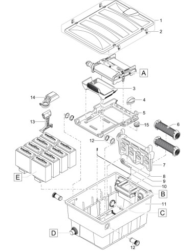 Biotec Screenmatic 60000 - FICHE PIECES DETACHEES