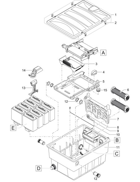 Biotec Screenmatic 60000 - FICHE PIECES DETACHEES
