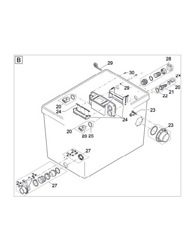 Biotec Screenmatic 140000 - FICHE PIECES DETACHEES