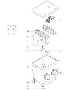 Proficlear Premium Moving Bed - FICHE PIECES DETACHEES
