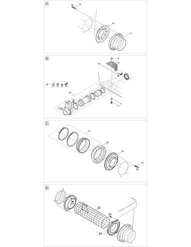 Proficlear Premium Moving Bed - FICHE PIECES DETACHEES