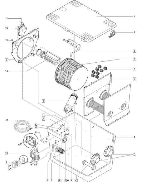 Proficlear Premium Compact-L EGC - FICHE PIECES DETACHEES