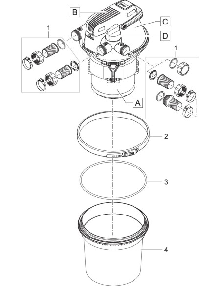 Filtoclear 5000 - FICHE PIECES DETACHEES