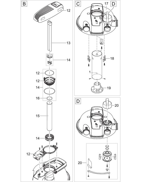Filtoclear 5000 - FICHE PIECES DETACHEES