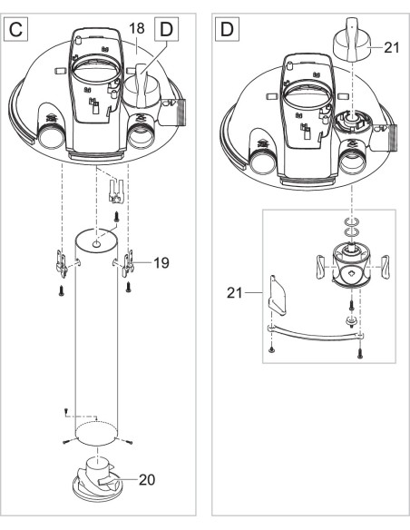 Filtoclear 19000 - FICHE PIECES DETACHEES