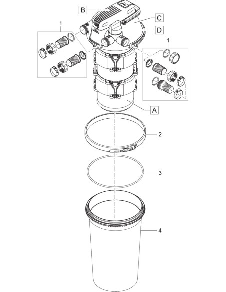 Filtoclear 31000 - FICHE PIECES DETACHEES