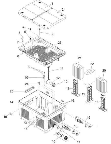 Biosmart Set 36000 - FICHE PIECES DETACHEES