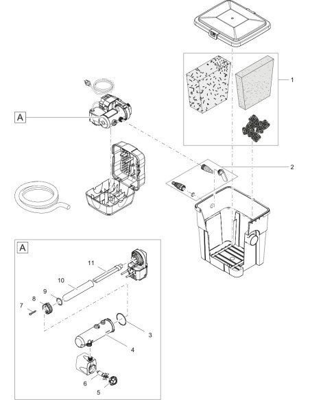 Pondoclear Set 4000 - FICHE PIECES DETACHEES