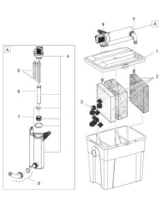 Multiclear Set 8000 - FICHE PIECES DETACHEES