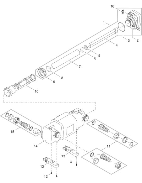 Bitron 110C - FICHE PIECES DETACHEES