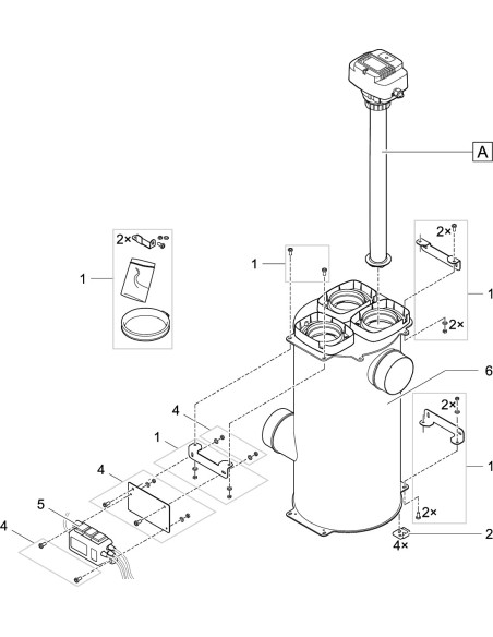 Bitron Premium 180W - FICHE PIECES DETACHEES
