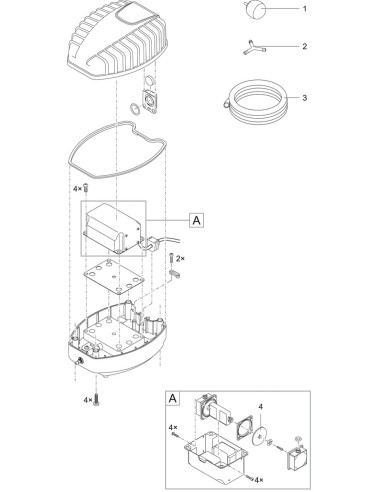 Aquaoxy 500 - FICHE PIECES DETACHEES