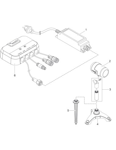 LunAqua Connect S Solo blanc - FICHE PIECES DETACHEES