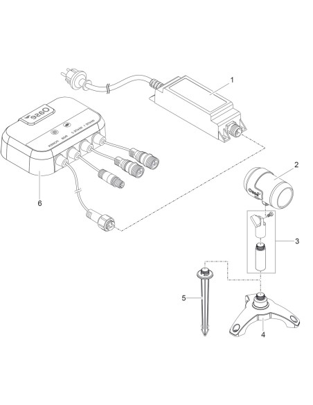 LunAqua Connect S Solo blanc - FICHE PIECES DETACHEES