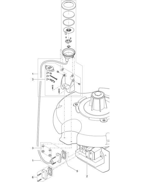 Kit éclairage LED blanc fontaines flott.​ - FICHE PIECES DETACHEES