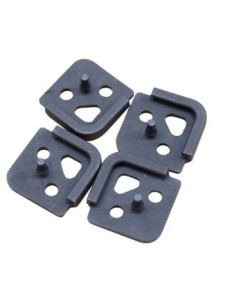 Kit pieds caout. rechange Bitron Premium
