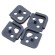 Kit pieds caout. rechange Bitron Premium