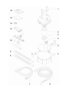 Pondovac Classic - FICHE PIECES DETACHEES