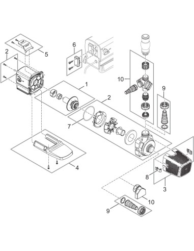 Aquarius Eco Premium 9500 - FICHE PIECES DETACHEES