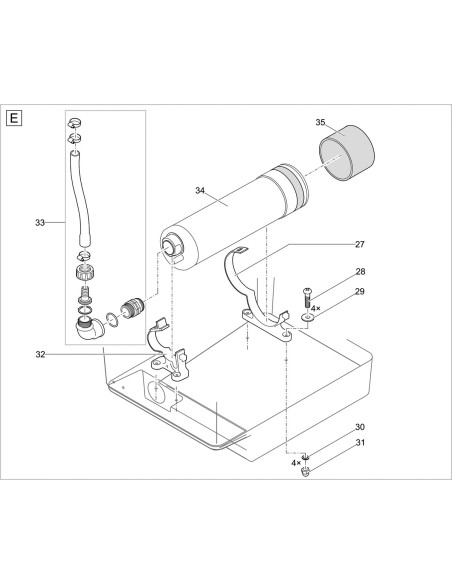 ProfiClear Premium Compact-M pompage OC - FICHE PIECES DETACHEES