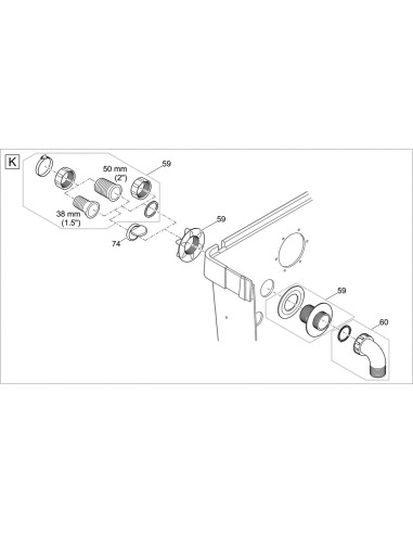 ProfiClear Premium Compact-M pompage OC - FICHE PIECES DETACHEES