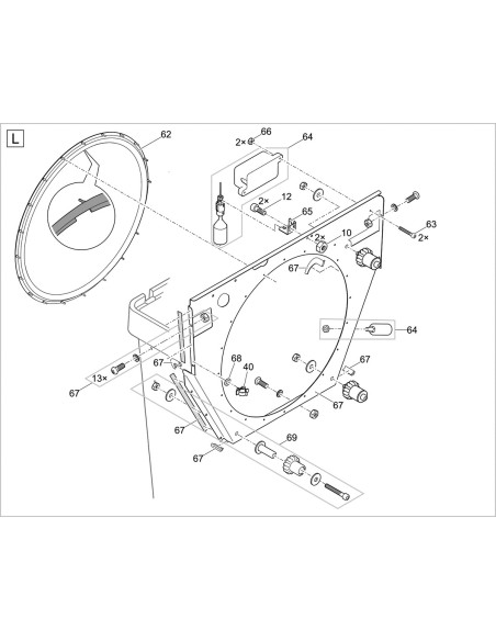ProfiClear Premium Compact-M pompage OC - FICHE PIECES DETACHEES
