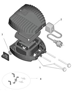 AQUAOXY 1000 - FICHE PIECES DETACHEES