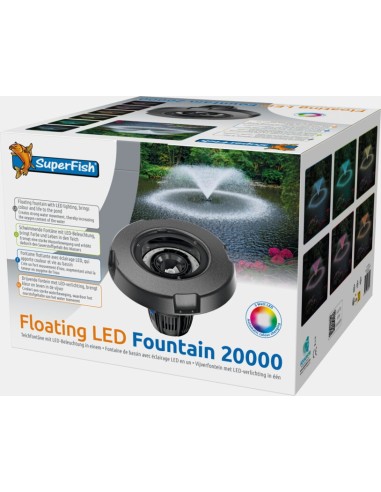 FONTAINE LED FLOTTANTE 20000 SF