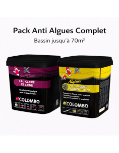 Pack Anti Algues - Bassin 70M3