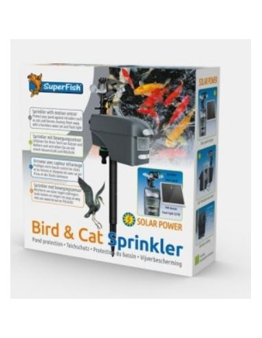 Bird and cat Sprinkler Superfish
