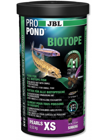 Nourriture poisson Propond Biotope XS 0,53 kg JBL