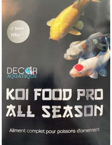 Koi Food Pro  All Season 5 mm- 10 kG